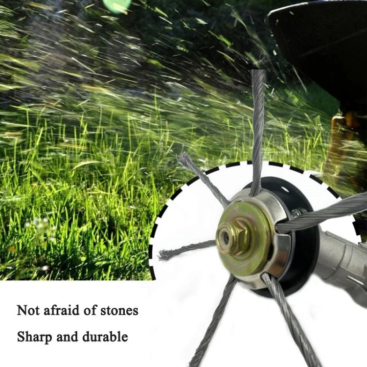 Steel Wire Weeding Wheel Twisted Wire Weeding Disc Mower Blade Accessories