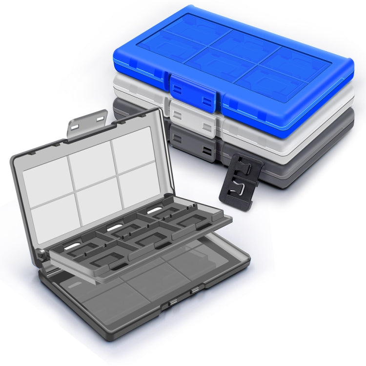 For Nintendo Switch / Switch Oled 12-in-1 Game Card Box Protective Case