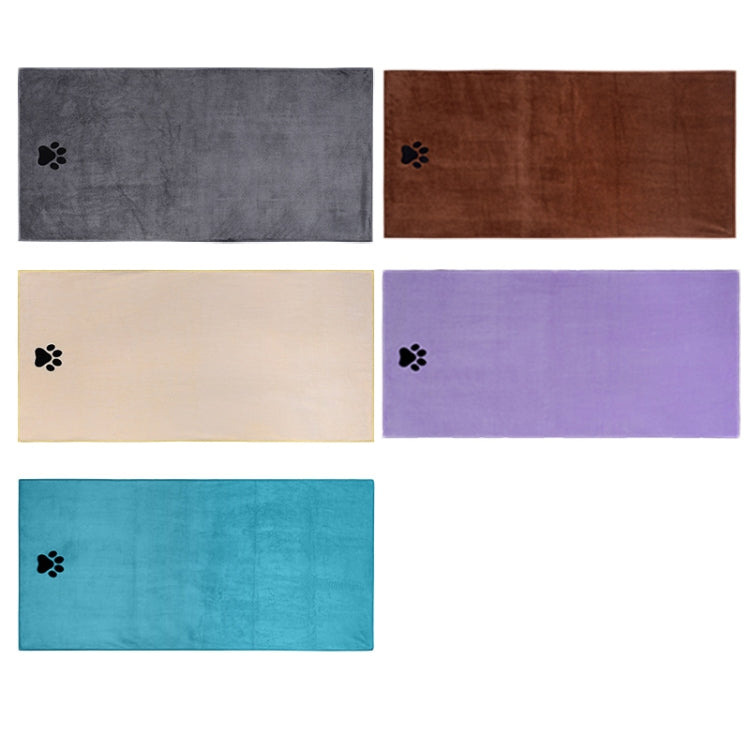 Pet Microfiber Absorbent Towel Cat Dog Bath Cleaning Towel