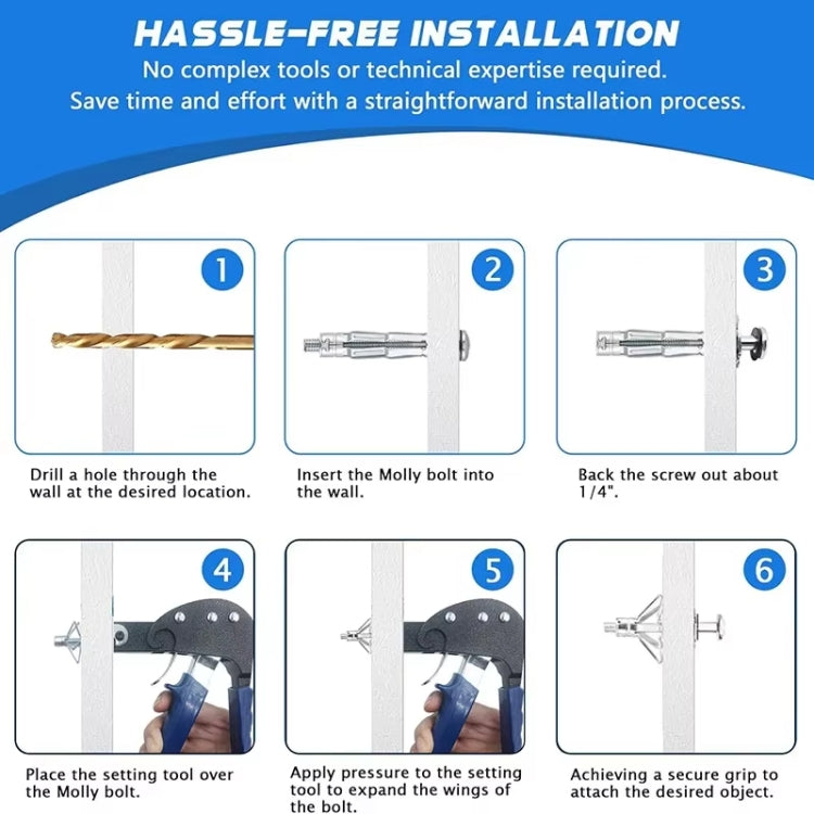 Semi-automatic Hollow Gecko Tensioner Expansion Screw Manual Installation Tool