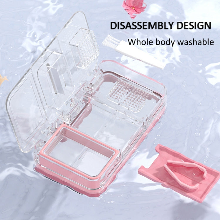 3 In 1 Double-layer Cutting and Grinding Medicine Box Travel Pill Organizer Case