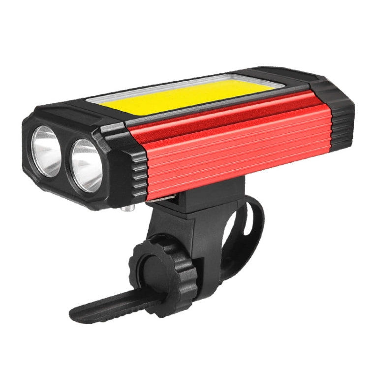E-SMARTER K011 Bike LED Lamp USB Rechargeable Cycling Light COB Bright Flashlight