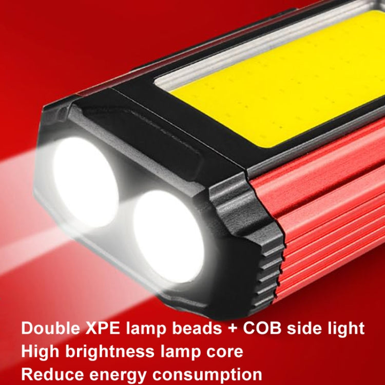 E-SMARTER K011 Bike LED Lamp USB Rechargeable Cycling Light COB Bright Flashlight