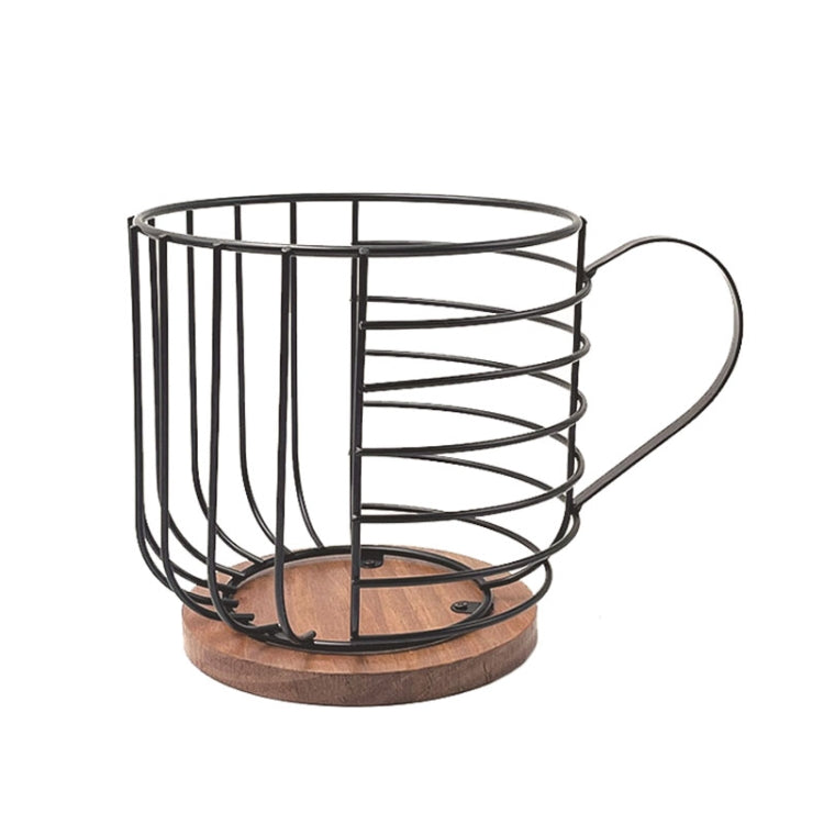 Coffee Companion Storage Rack Cup-Shaped Kitchen Storage Basket