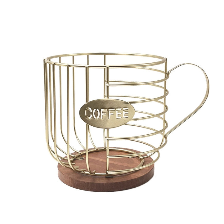 Coffee Companion Storage Rack Cup-Shaped Kitchen Storage Basket