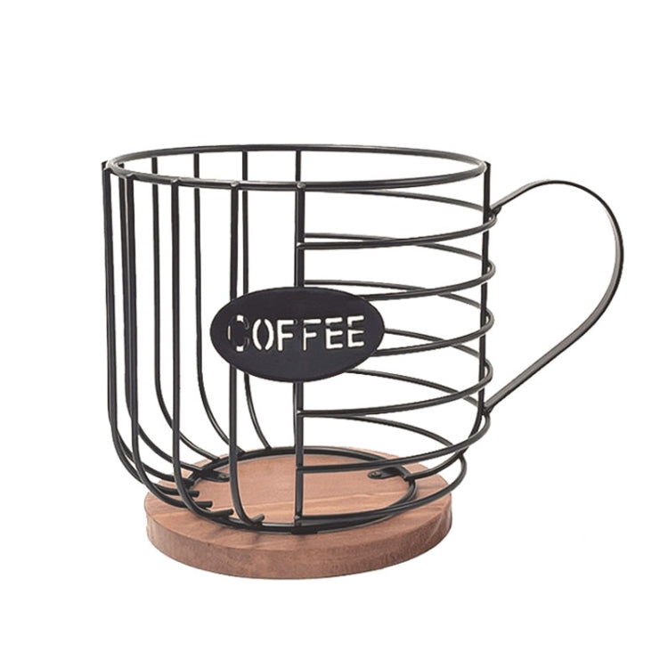 Coffee Companion Storage Rack Cup-Shaped Kitchen Storage Basket
