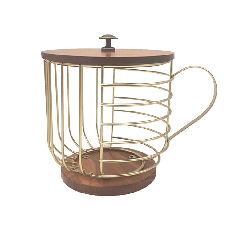 Coffee Companion Storage Rack Cup-Shaped Kitchen Storage Basket