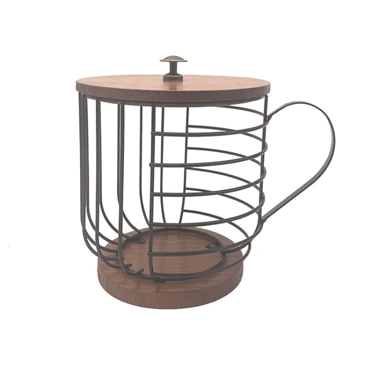 Coffee Companion Storage Rack Cup-Shaped Kitchen Storage Basket