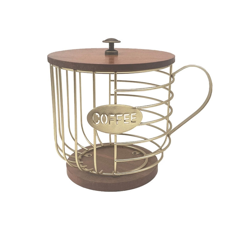 Coffee Companion Storage Rack Cup-Shaped Kitchen Storage Basket