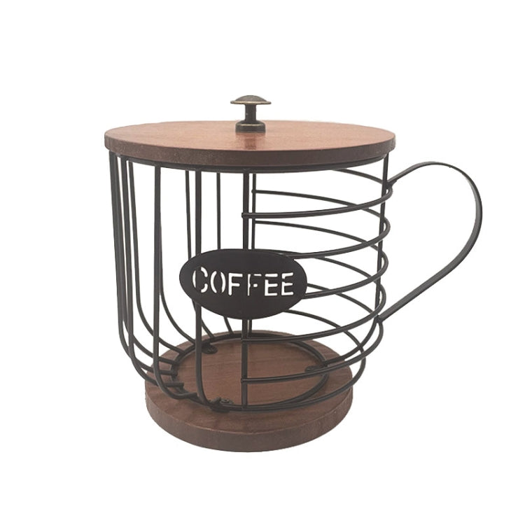 Coffee Companion Storage Rack Cup-Shaped Kitchen Storage Basket
