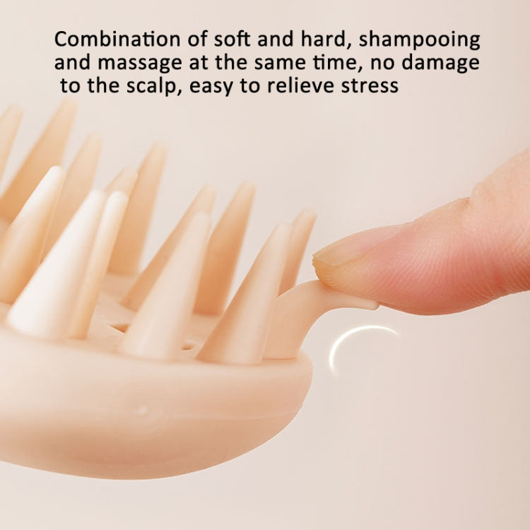 2-in-1 Silicone Shampoo Brush Scalp Massage Comb