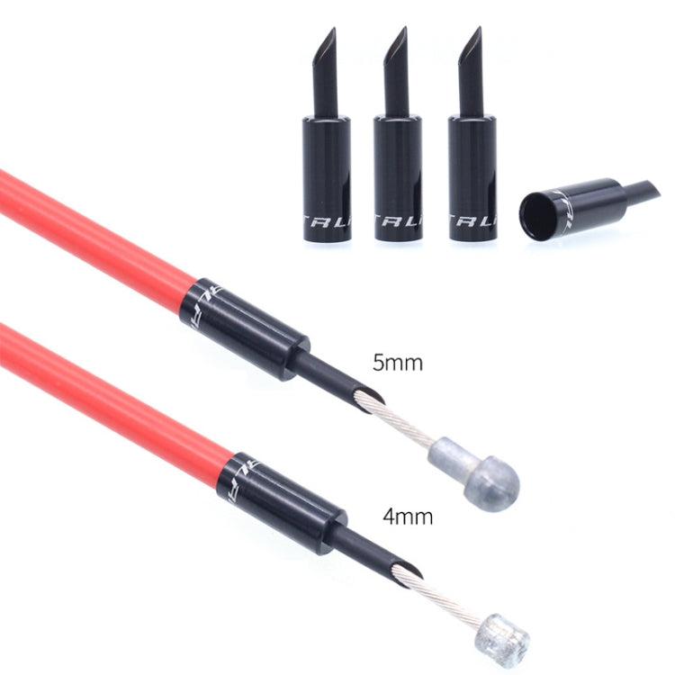 TRLREQ 4pcs Bicycle Rat-Tail Brake Line Extension Cap