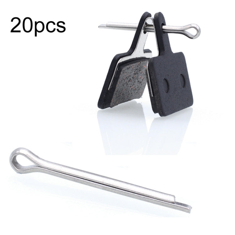 20pcs Bicycle Brake Pad Stainless Steel Open Pin