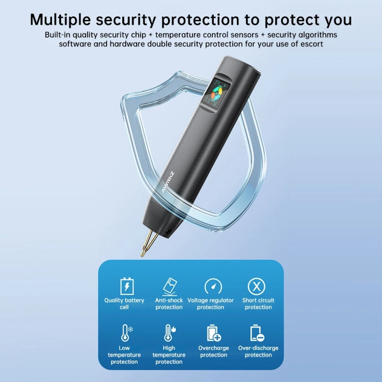 AwithZ Color Screen Portable Handheld Lithium Battery Nickel Sheet Spot Welding Machine