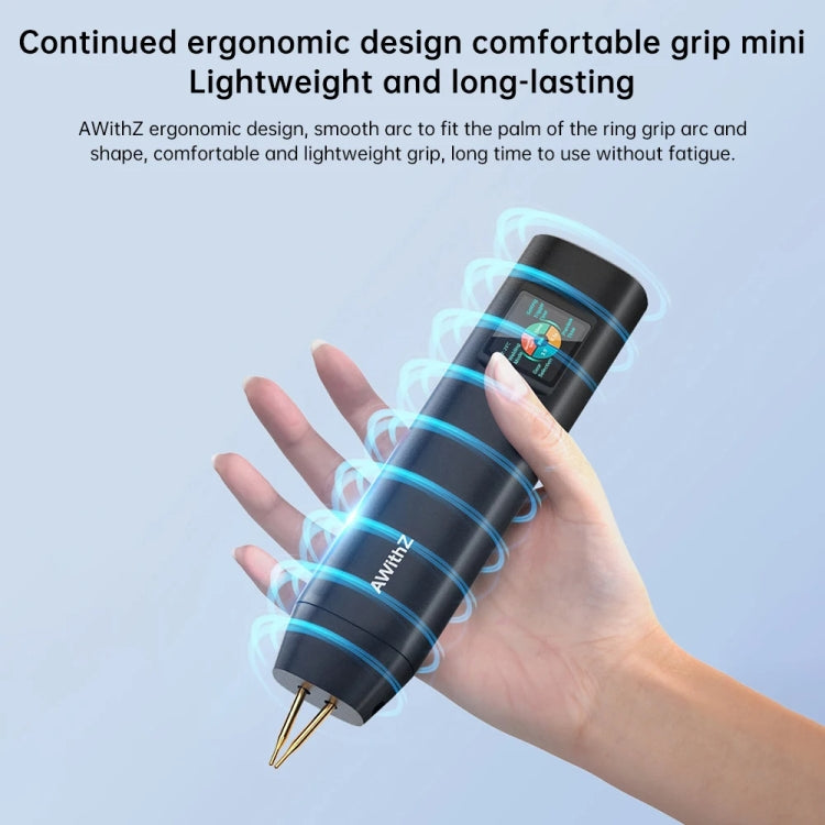 AwithZ Color Screen Portable Handheld Lithium Battery Nickel Sheet Spot Welding Machine