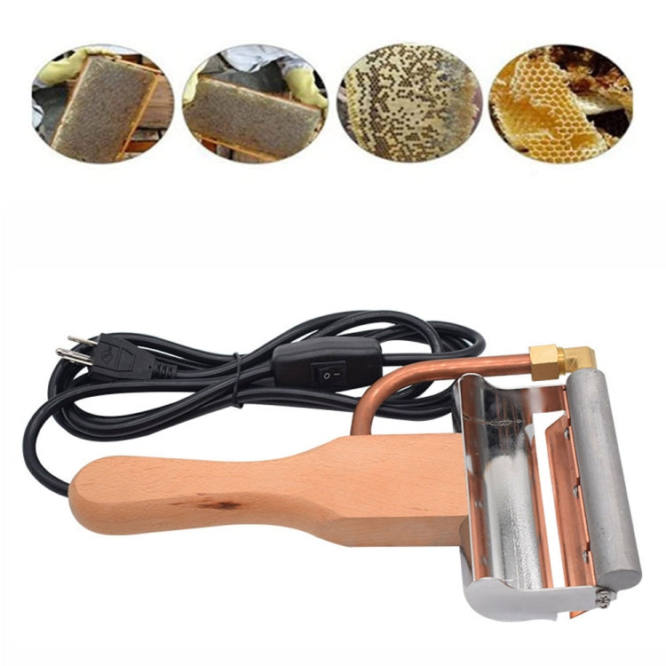 Electric Heating Honey Cutting Knife Beeswax Honey Scraper