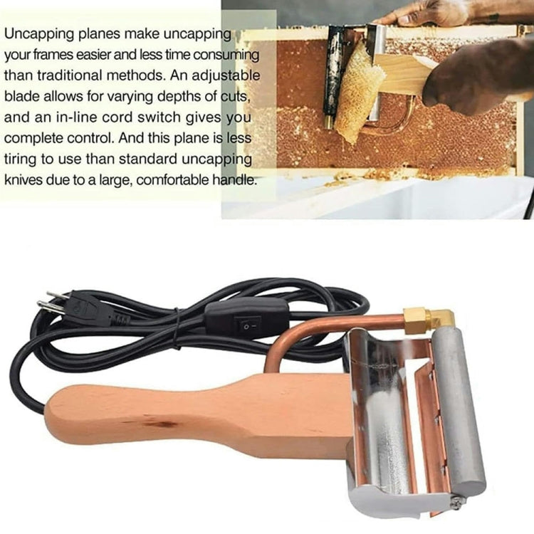 Electric Heating Honey Cutting Knife Beeswax Honey Scraper