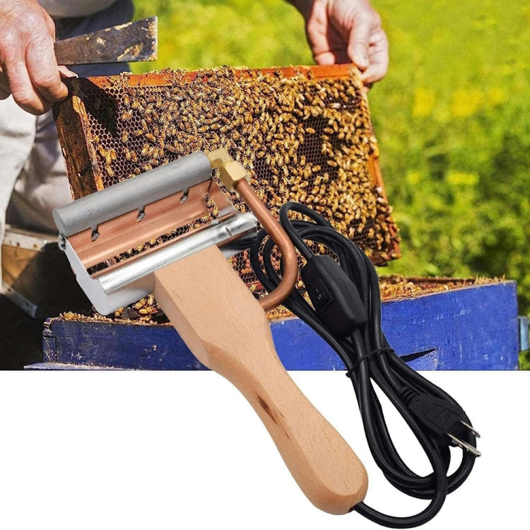 Electric Heating Honey Cutting Knife Beeswax Honey Scraper