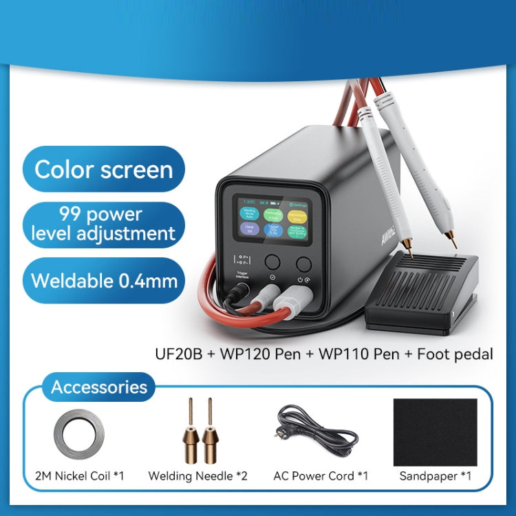 AWithZ Energy Storage Capacitor 18650 Lithium Battery DIY Nickel Sheet Spot Welder