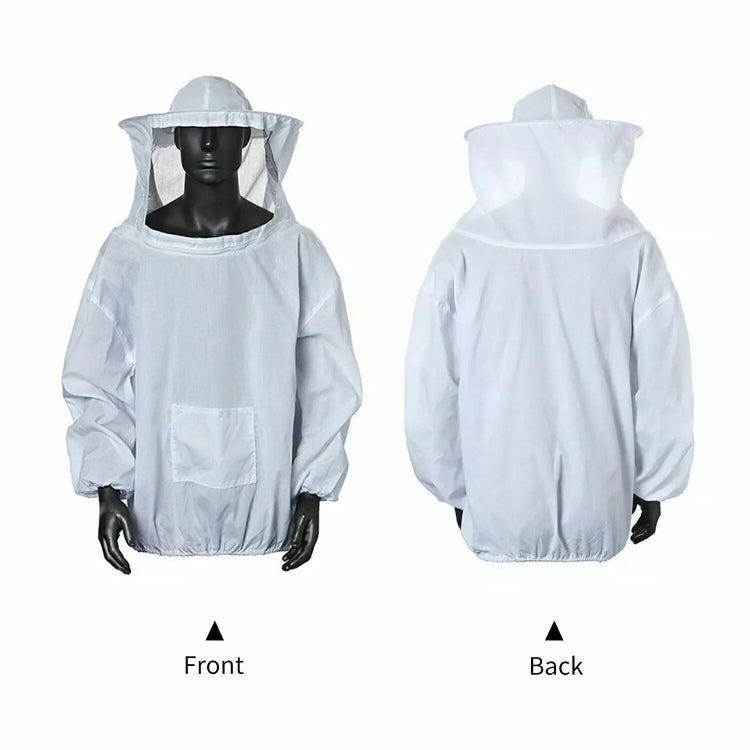 4-in-1 Anti-bee Clothing + Scraper + Bee Brush + Anti-bee Gloves Beekeeping Set