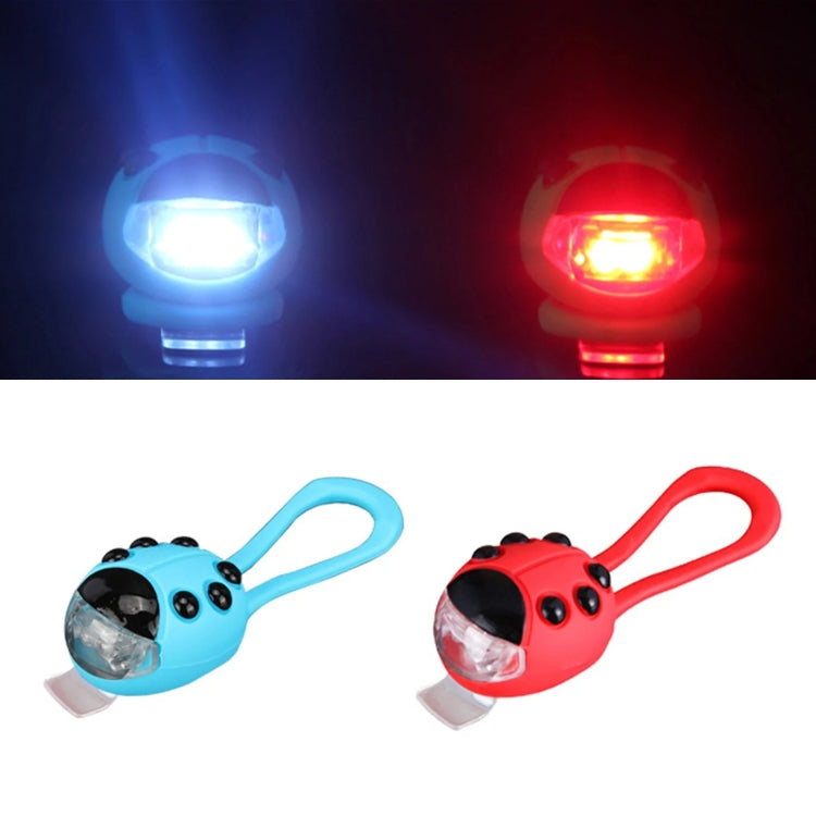 Bicycle Equipment Silicone Ladybug LED Headlight