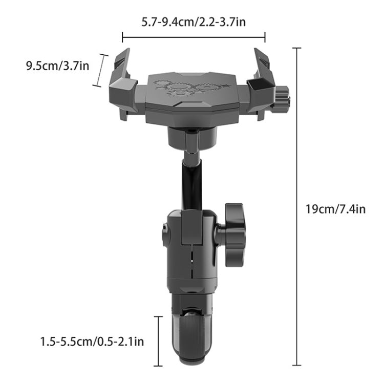Bicycle Mountain Bike Riding Shockproof Navigation Cell Phone Holder