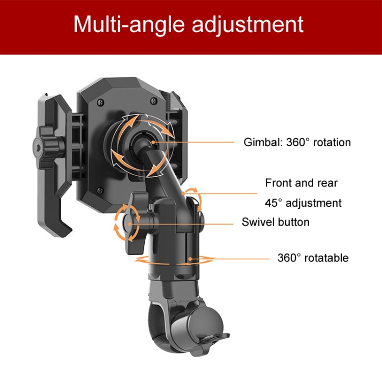 Bicycle Mountain Bike Riding Shockproof Navigation Cell Phone Holder