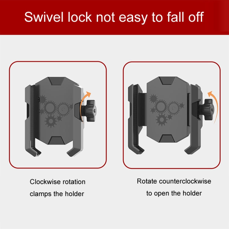 Bicycle Mountain Bike Riding Shockproof Navigation Cell Phone Holder
