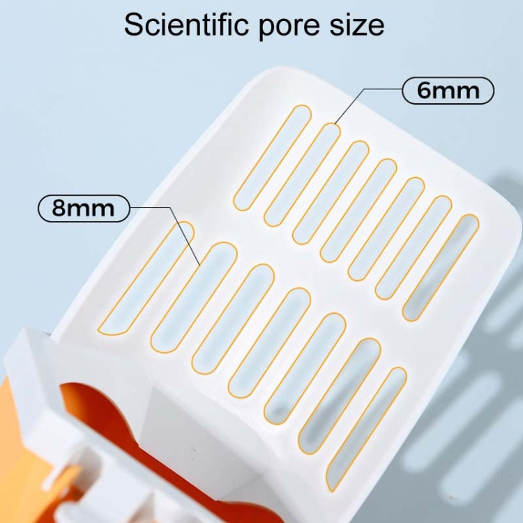 Pet Integrated Litter Shovel Bottom Removable Poop Scooping Bin