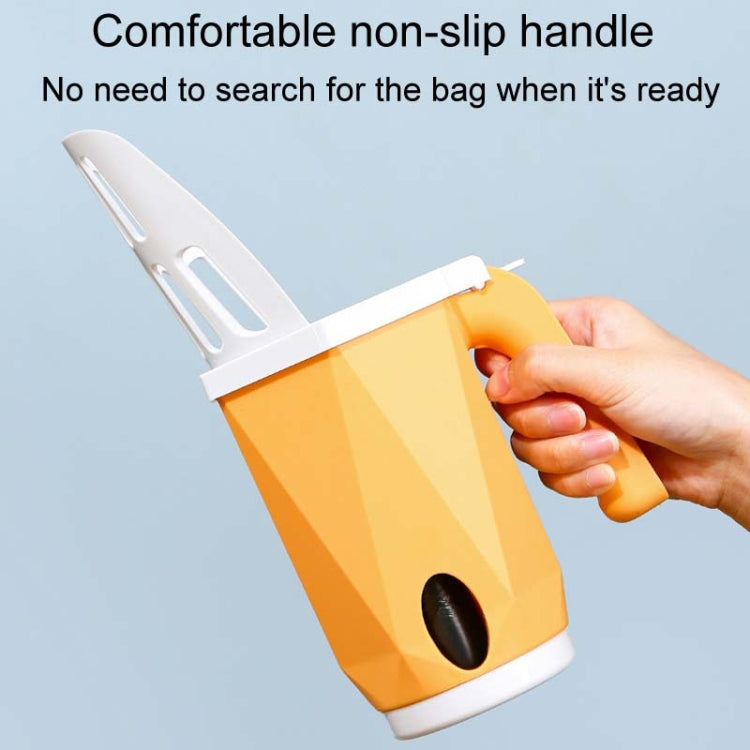 Pet Integrated Litter Shovel Bottom Removable Poop Scooping Bin