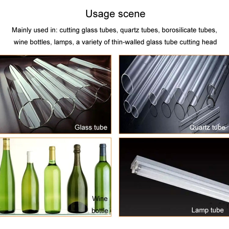 Glass Cutting Tool Glass Cutter Head Adjustable Wine Bottle Cutter