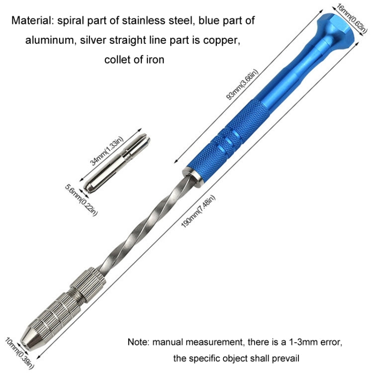 Mini Hand Drill Tool Semi-automatic Hole Drill Punching Machine For Arts And Crafts Jade Hole Punching Tool