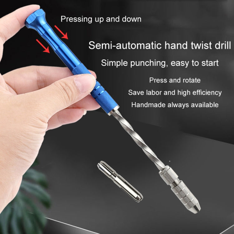 Mini Hand Drill Tool Semi-automatic Hole Drill Punching Machine For Arts And Crafts Jade Hole Punching Tool