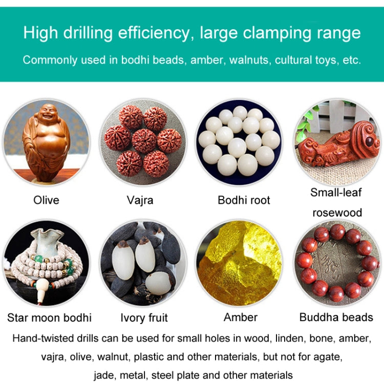 Mini Hand Drill Tool Semi-automatic Hole Drill Punching Machine For Arts And Crafts Jade Hole Punching Tool