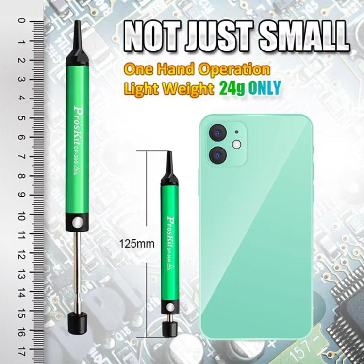ProsKit  DP-366I Mini Aluminum Alloy Tin Suction Device Anti-static Desoldering Pump