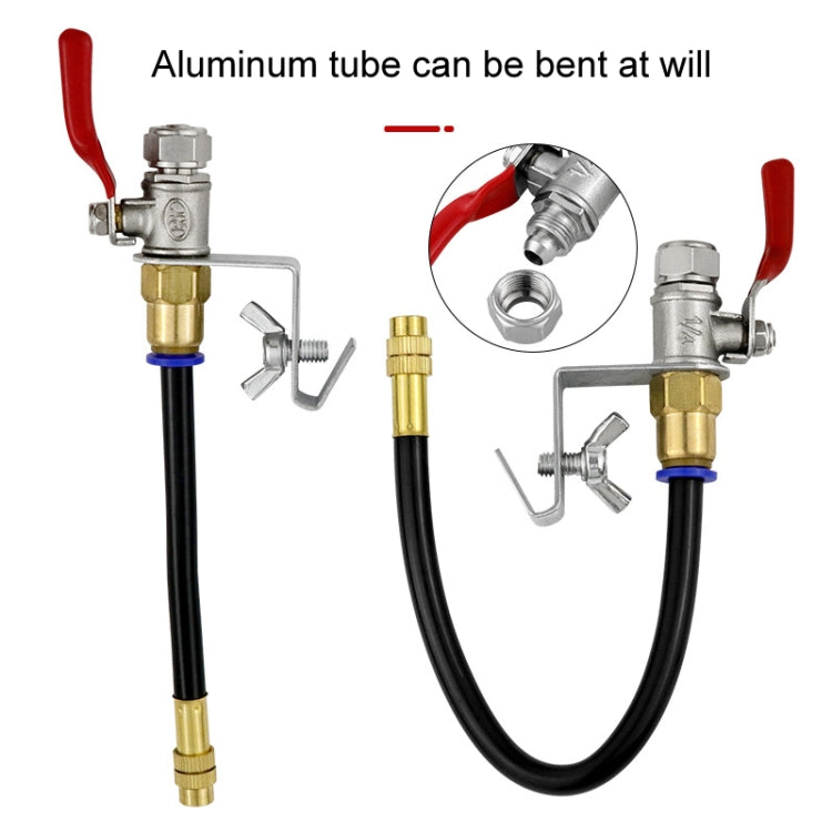 Angle Grinder Marble Cutting Machine Water Filling / Spraying Device Cooling Dusting Dust Spray Nozzle