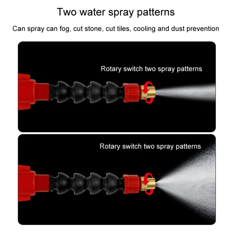 Angle Grinder Marble Cutting Machine Water Filling / Spraying Device Cooling Dusting Dust Spray Nozzle