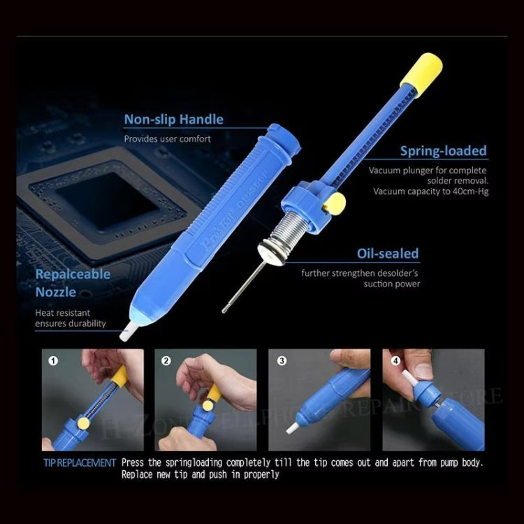 ProsKit DP-366P 33cm 40cm-Hg Tin Suction Machine Desoldering Pump