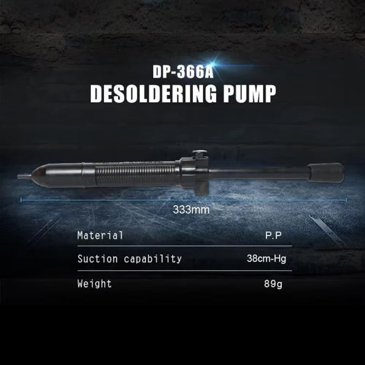 ProsKit DP-366A 38cm-Hg Tin Suction Machine Anti-static Desoldering Pump