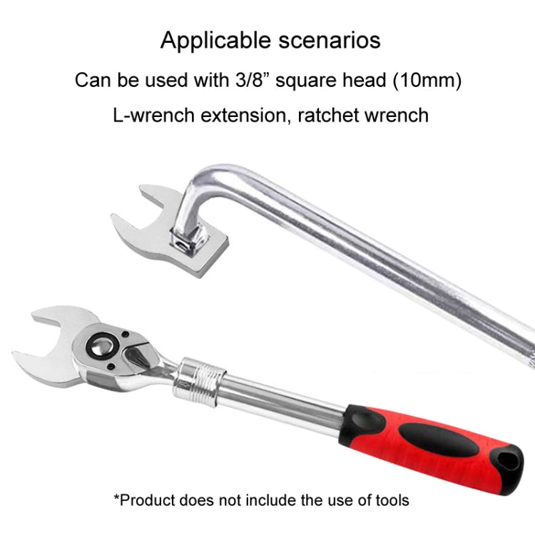 3/8 inch Replaceable Activity Bullwheel Wrenches With Ratchet L-Shape Bullwheel Spanner Using