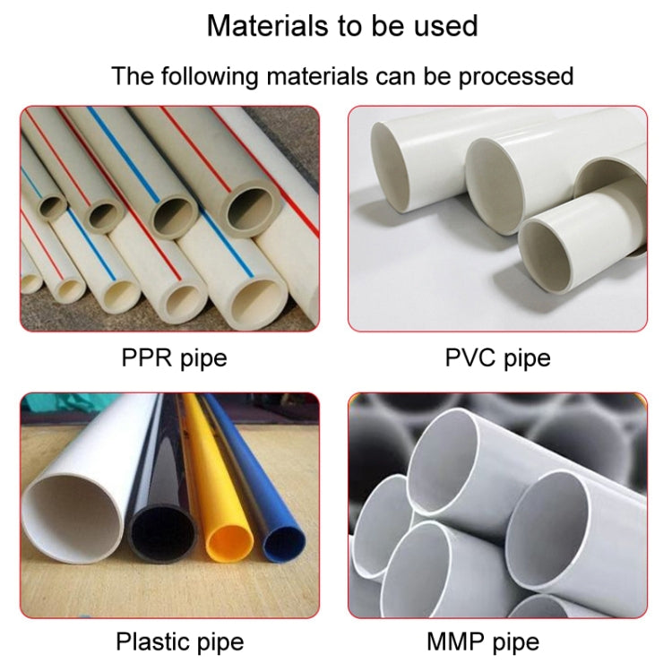 Hexagonal PPR Lifting Flat Drill Bit Step Drill Bit Repairing Internal Filament Leak Repairing Water Pipe Connection Tool