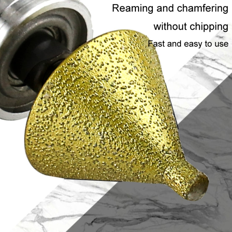 Diamond Chamfering Machine Conical Grinding Bit Tile Marble Quartz Drilling Hole Reamer Angle Grinder Drill Bit