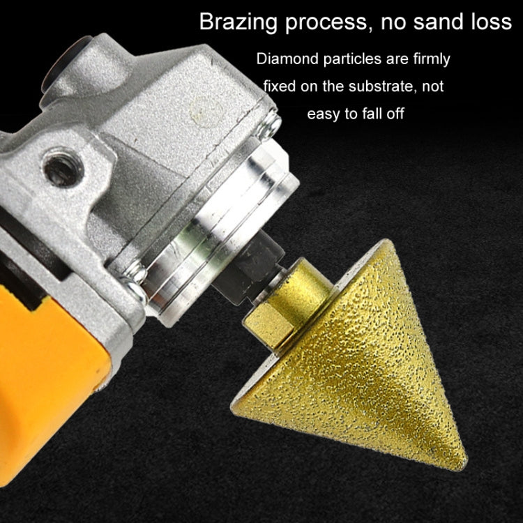 Diamond Chamfering Machine Conical Grinding Bit Tile Marble Quartz Drilling Hole Reamer Angle Grinder Drill Bit