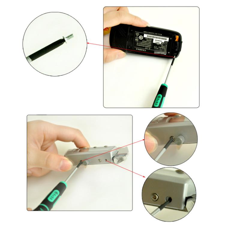 ProsKit SD-081-S3 Slotted Precision Screwdriver(2.0 x 50mm) for Daily Electronics Repairs