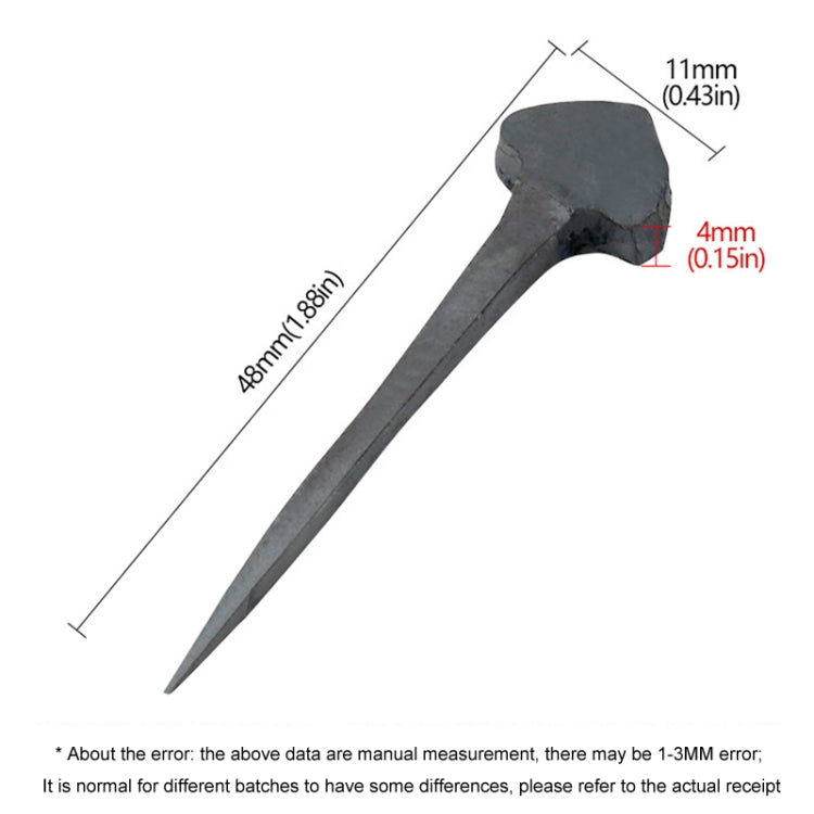 Horse Paw Iron Nails Horse Racing Hoof Repair Tools Horseshoe Iron Nails Training Hoof Spikes Equestrian Supplies Accessories