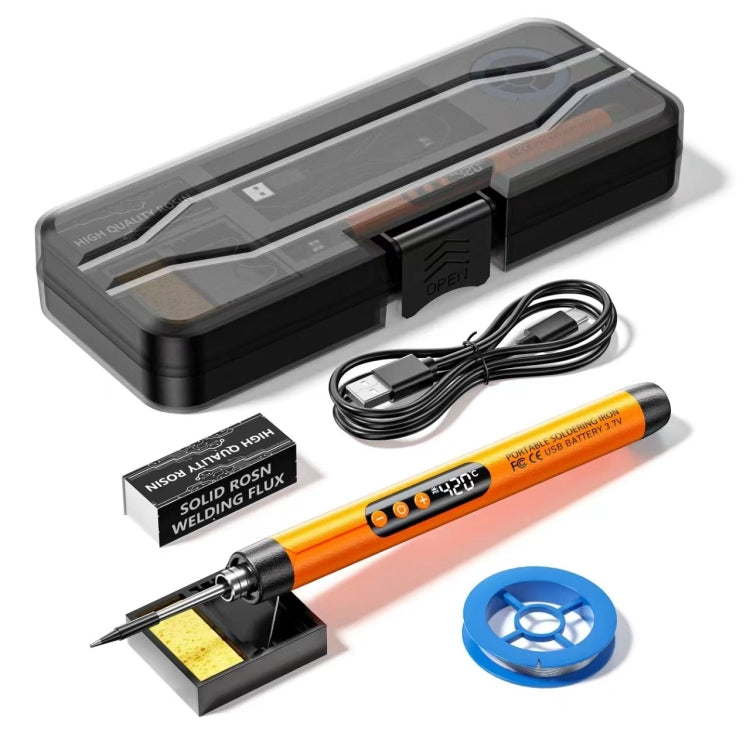 USB Digital Display Charging Soldering Iron Set 5-speed Temperature Adjustable
