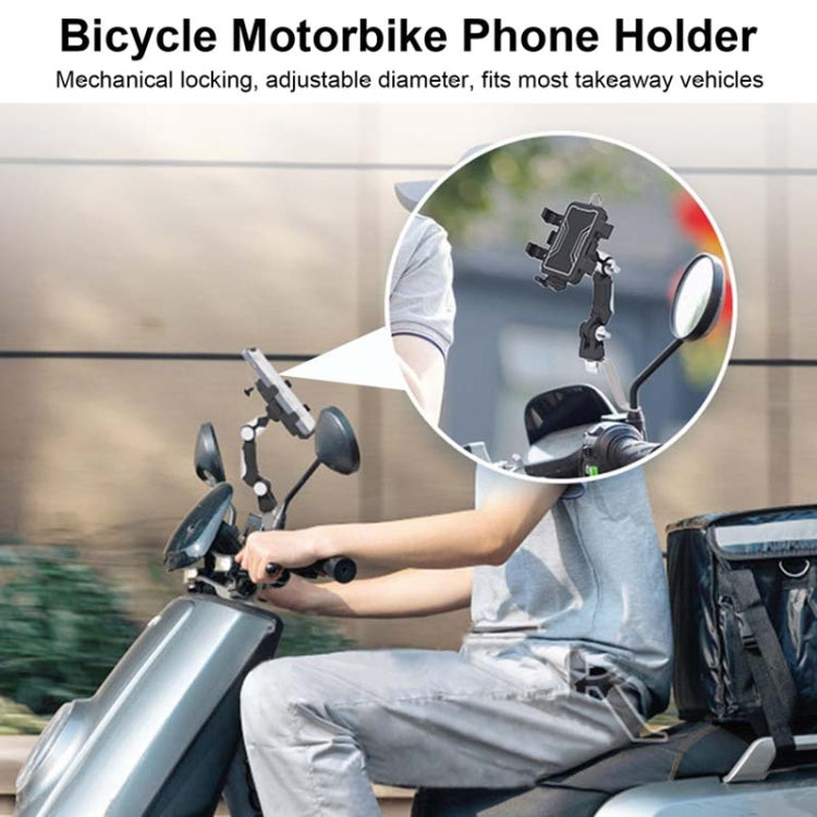 Bike Motorcycle Outdoor Riding Shockproof Cell Phone Navigation Bracket