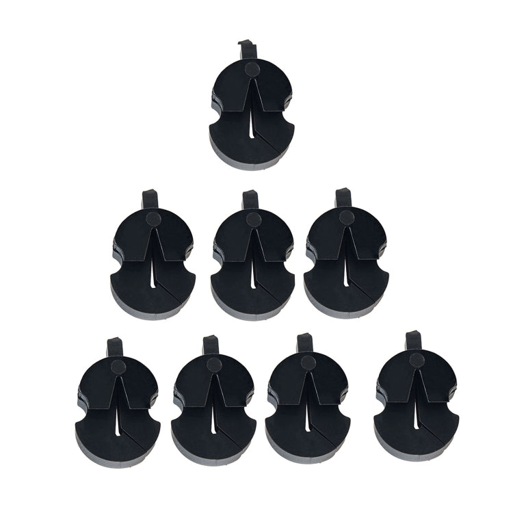 8pcs /Set Violin Mute Instrument Volume Reduction Tool