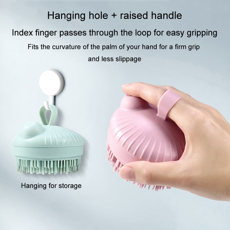 Multi-Functional Shower Scrubbing Ball Bathing Cleaning Brush Silicone Shower Brush