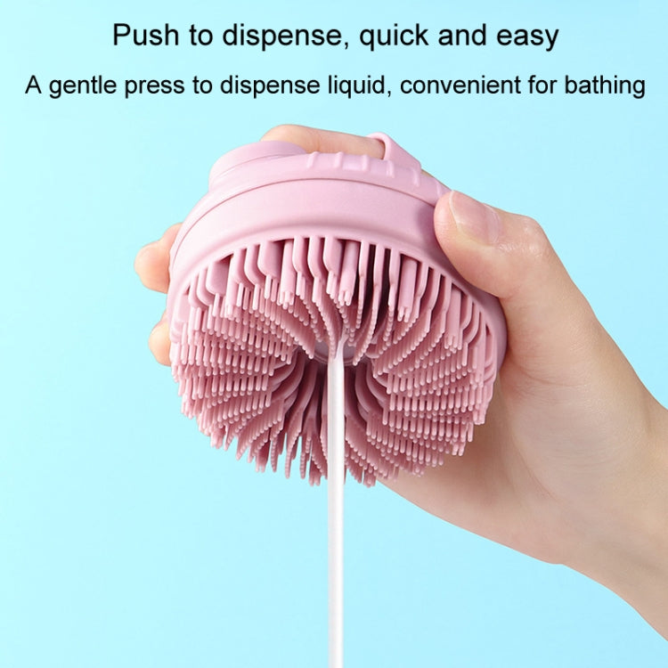 Multi-Functional Shower Scrubbing Ball Bathing Cleaning Brush Silicone Shower Brush